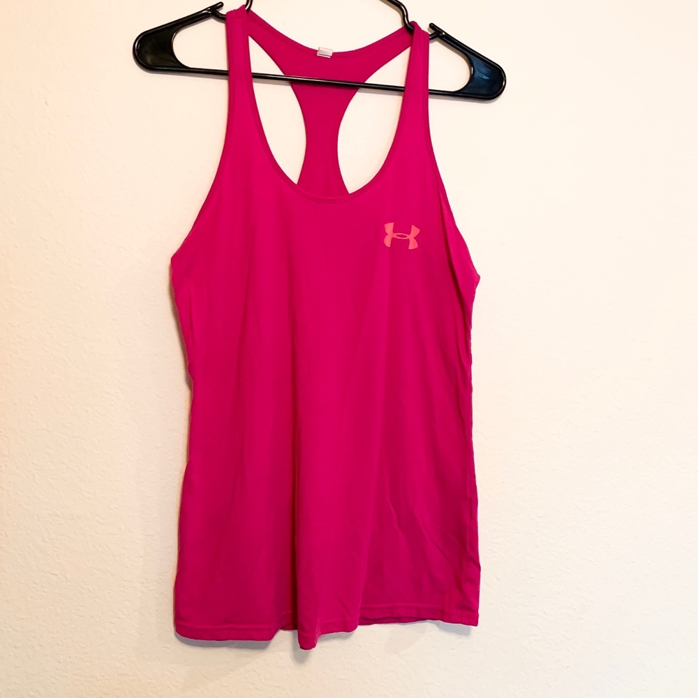 Pink Under Amour Tank Top